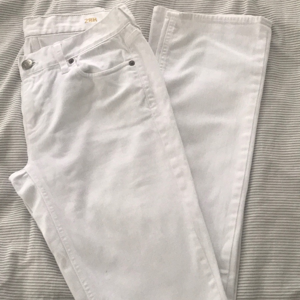 White J. Crew jeans - Size 28